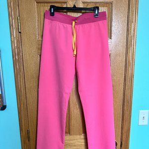 Figs Livingston Neon Pink scrub pants